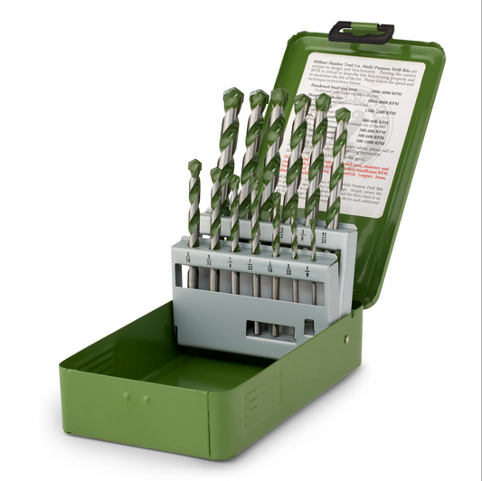 Tactical 13 Piece Drill Bit Set