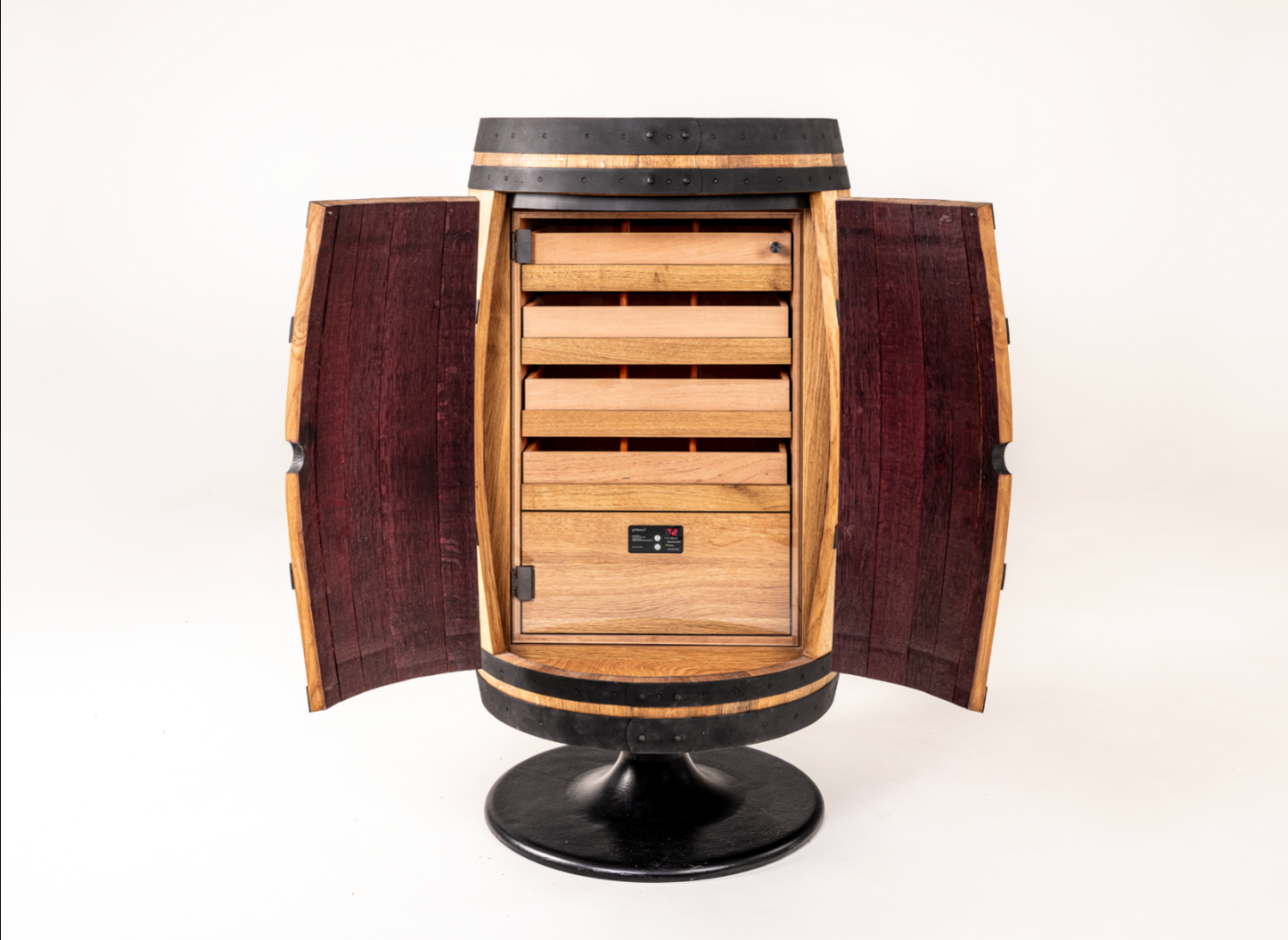 Swiss Humidor Barrel