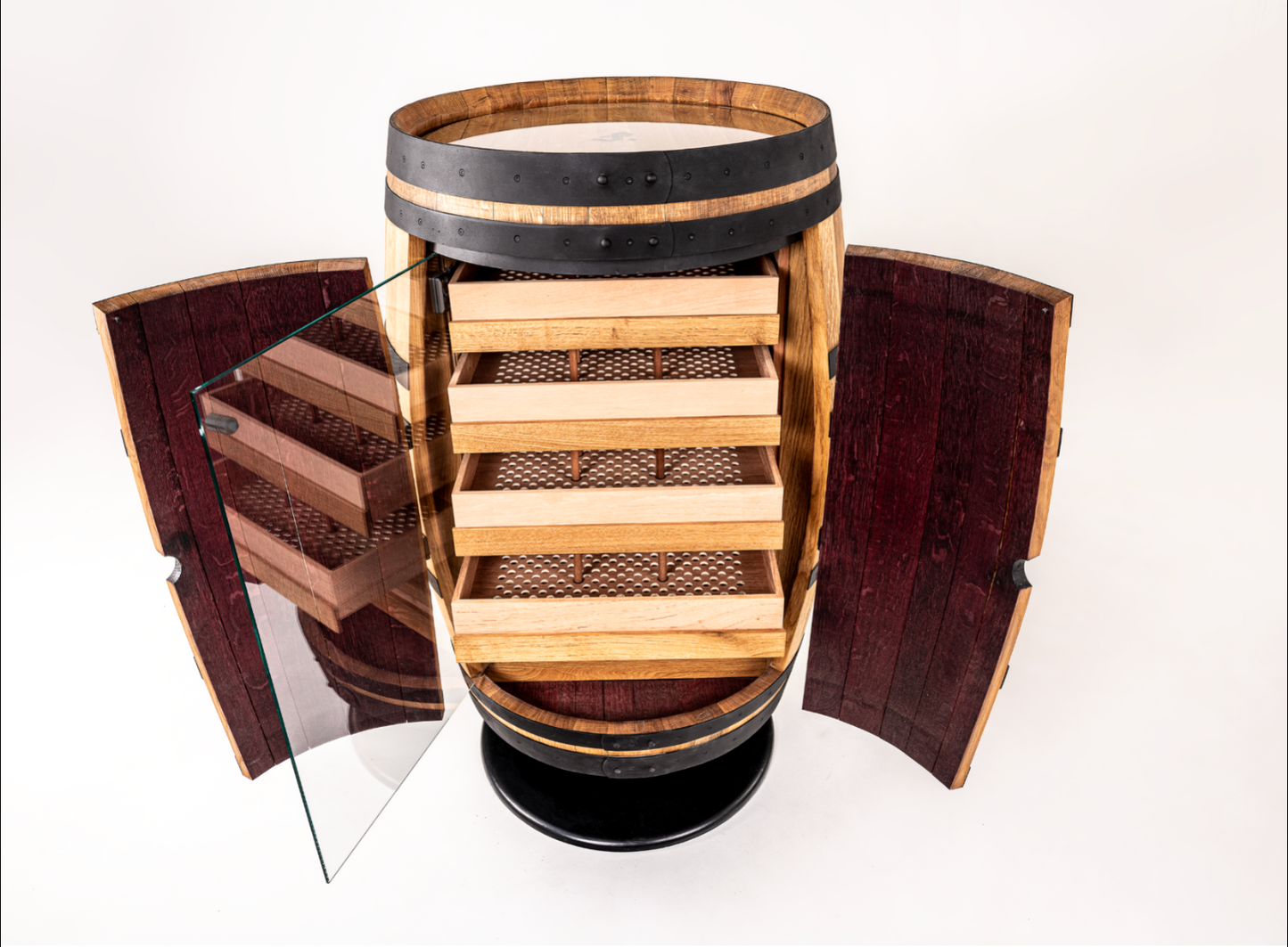 Swiss Humidor Barrel